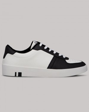 Zapatillas Ben Sherman Richmond Blancas Negras | ZMX-547328