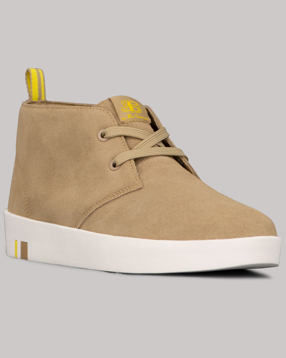 Botas Ben Sherman Thames Chukka Marrones Blancas Amarillo | RAJ-253048