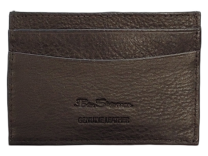 Carteras Ben Sherman Koki Leather Card Holder Marrones | GWX-729058