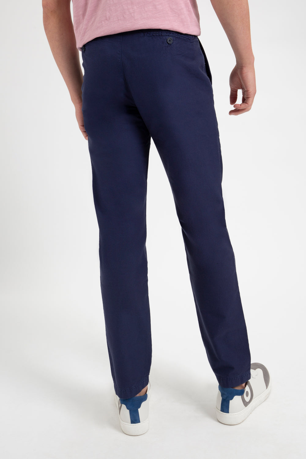 Pantalon Ben Sherman Beatnik Oxford Slim Taper Garment Dye Chino Azul Marino | TFO-973840