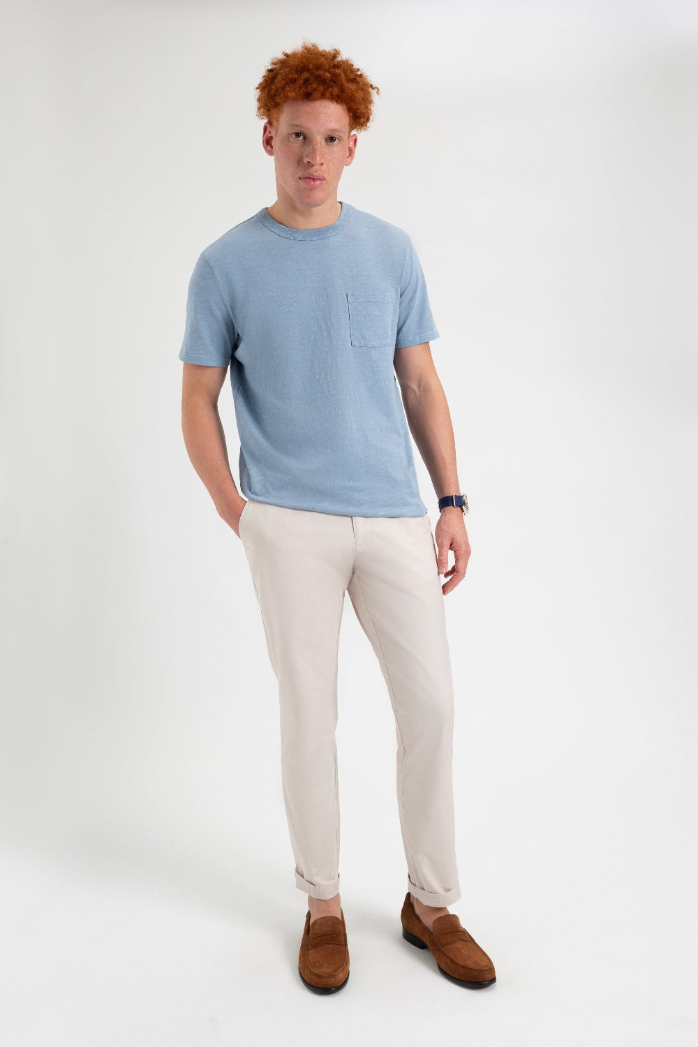 Pantalon Ben Sherman Everyday Slim Fit Chino Blancas | ONZ-468125