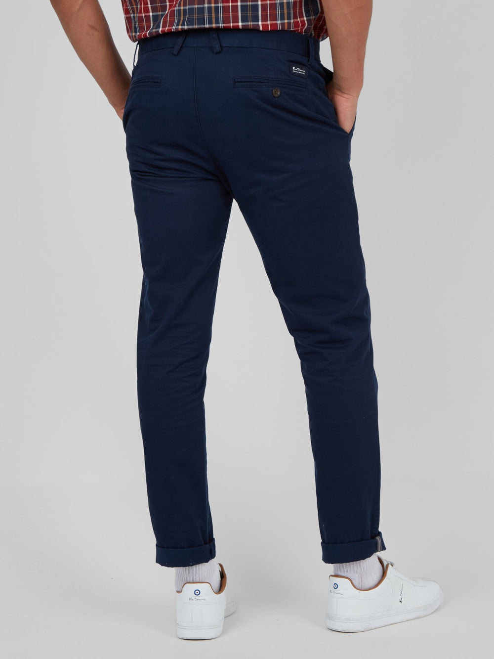 Pantalon Ben Sherman Signature Skinny Stretch Chino Azul Marino | UXV-647132