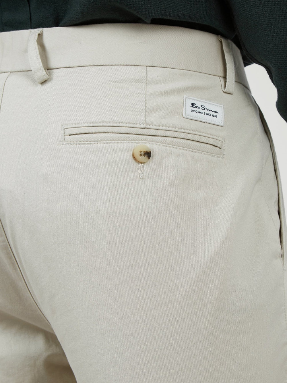 Pantalon Ben Sherman Signature Skinny Stretch Chino Blancas | AYW-964130