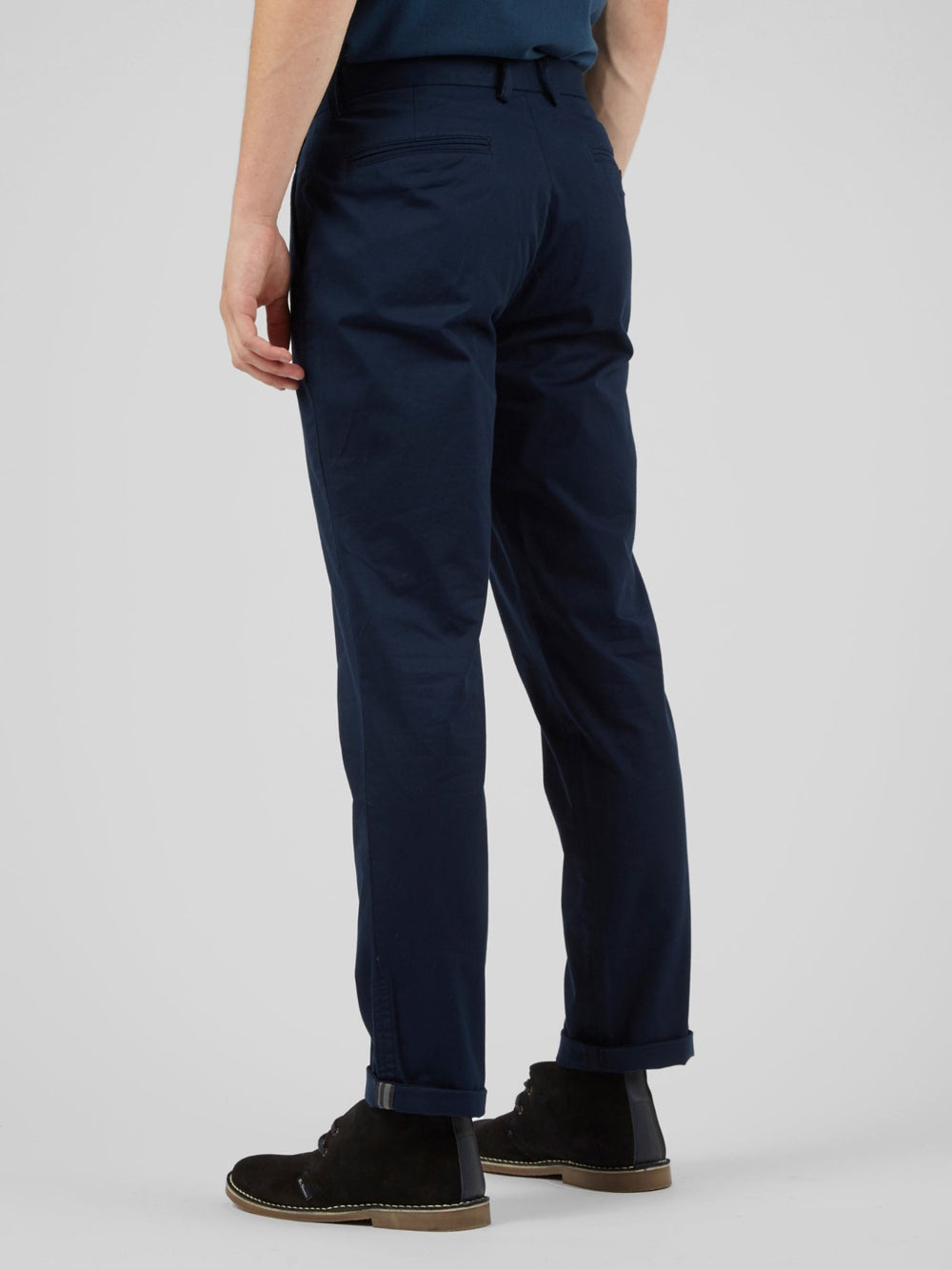 Pantalon Ben Sherman Signature Slim Stretch Chino Azul Marino | LRO-738150