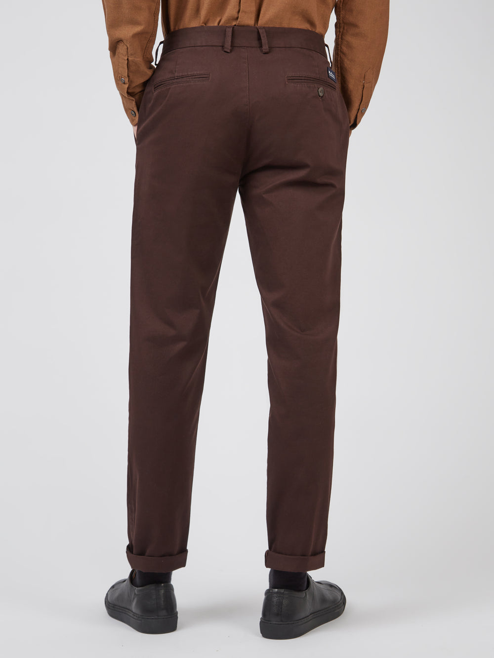 Pantalon Ben Sherman Signature Slim Stretch Chino Rojas | EUW-085364