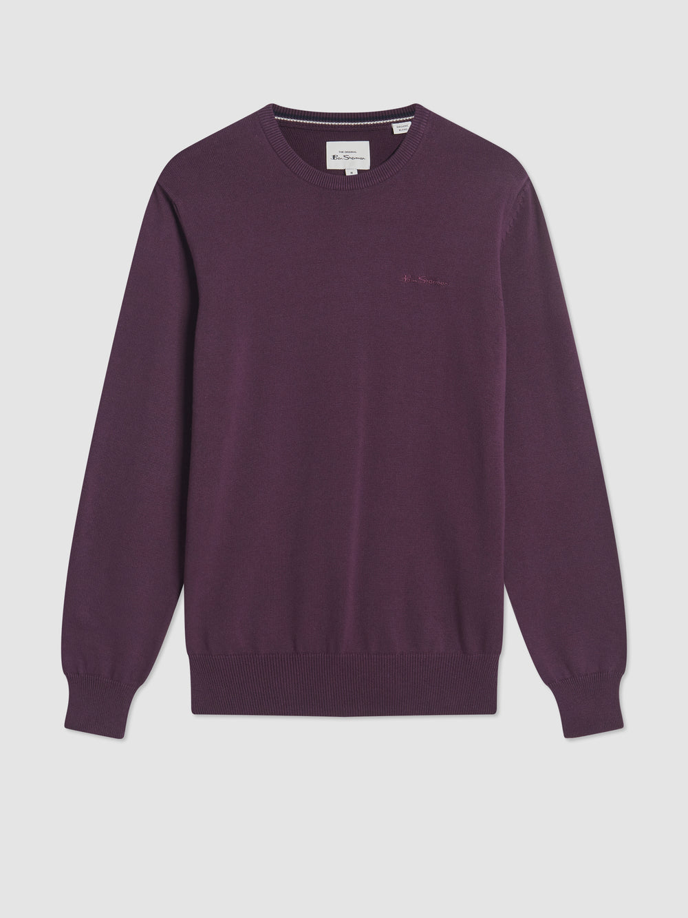 Prendas De Punto Ben Sherman Signature Crewneck Moradas | HOQ-940728