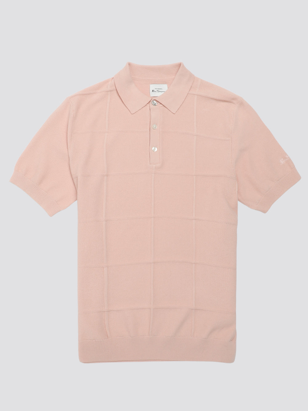 Prendas De Punto Ben Sherman Signature Textured Polo Rosas | IXV-793408