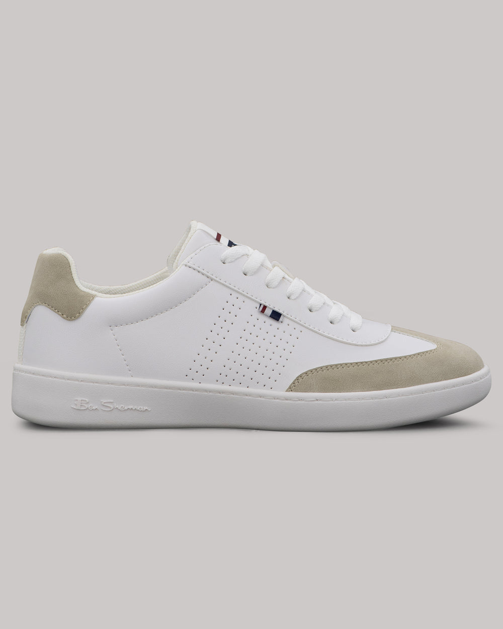 Zapatillas Ben Sherman Glasgow Blancas | VUA-634158